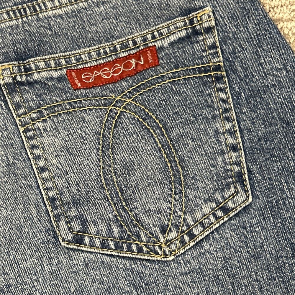 Johnny Was Sasson Jeans Womens 29 Mademoiselle Wide Leg Ankle Crop RD0624-7 New - Picture 10 of 10